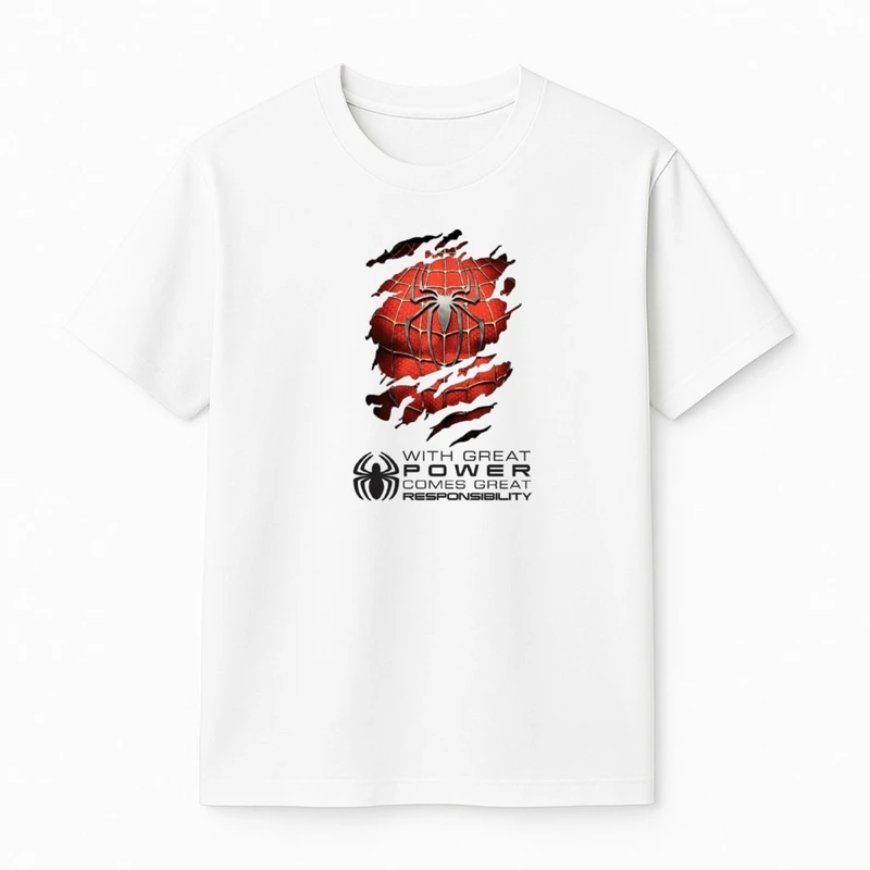 تی‌شرت آستین کوتاه پسرانه مدل مرد عنکبوتی کد v9 