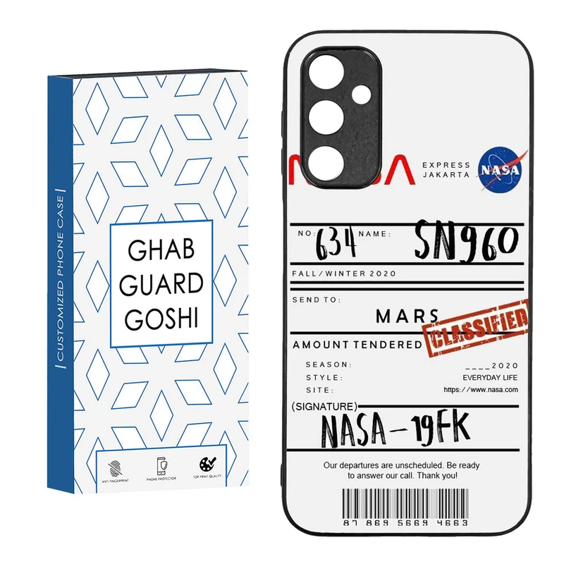 کاور قاب گارد گوشی طرح ناسا کد TPU-192 مناسب برای گوشی موبایل سامسونگ  GALAXY A24  