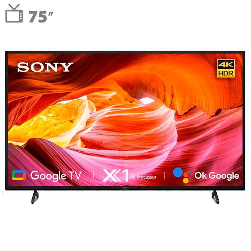 تلوزیون ال ای دی هوشمند سونی مدل KD-75X80K سایز 75 اینچ 