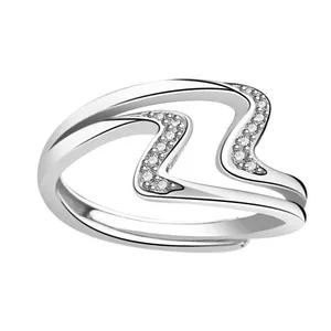 انگشتر نقره زنانه گالری شمرون مدل RNG593S0