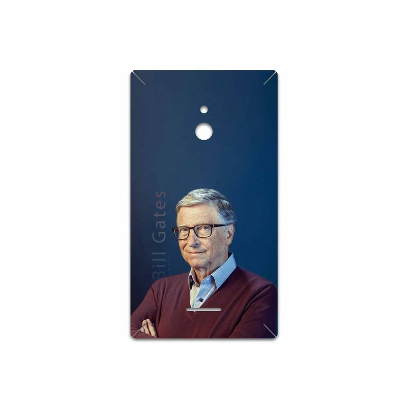 برچسب پوششی ماهوت مدل Bill Gates مناسب برای گوشی موبایل نوکیا XL