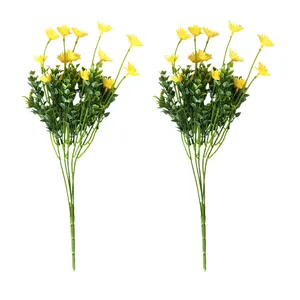 گل مصنوعی مدل بوته ستاره کد 623 بسته 2 عددی