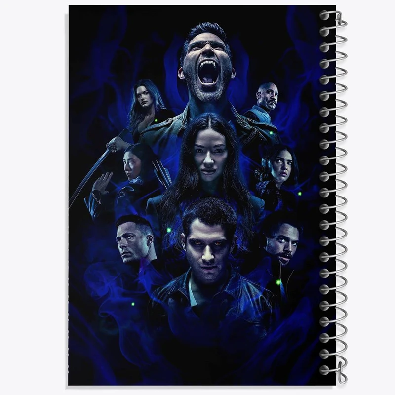 دفتر مشق 50 برگ خندالو مدل سریال تین ولف Teen Wolf کد 28445