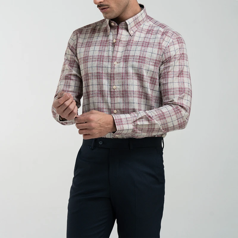 پیراهن آستین بلند مردانه ام کی مدل 1889