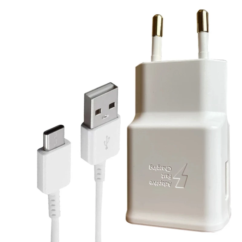 شارژر دیواری 15 وات مدل Galaxy A51 به همراه کابل تبدیل USB_C
