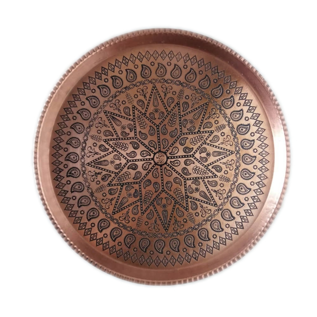 سینی مسی طرح گرد مدل C11
