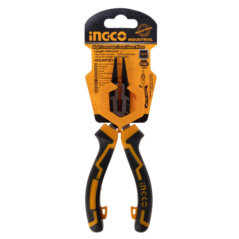 انبر دم باریک حرفه ای اینکو مدل HHLNP28160 سایز 6 اینچ