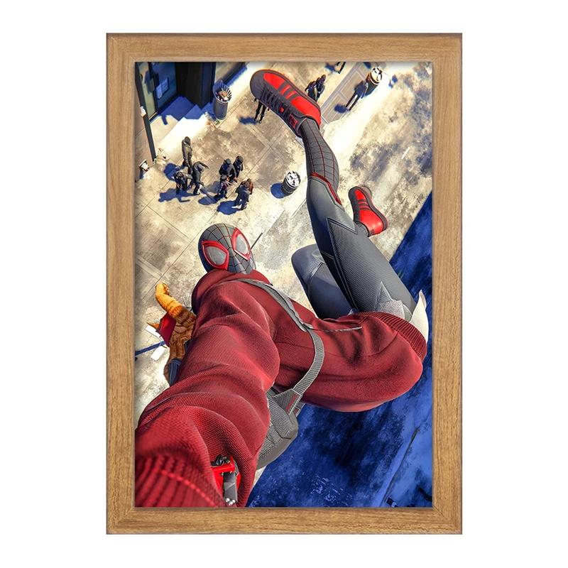 تابلو خندالو مدل مرد عنکبوتی کد F11116