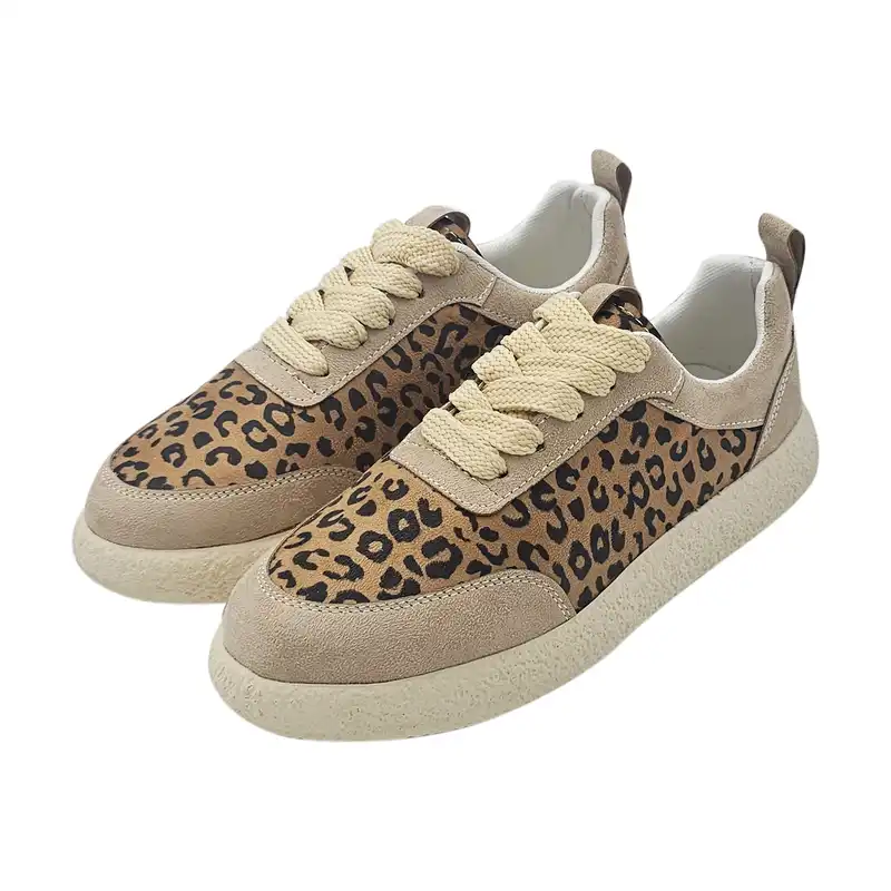 کفش روزمره زنانه سیی مدل پلنگی کد 2110.1