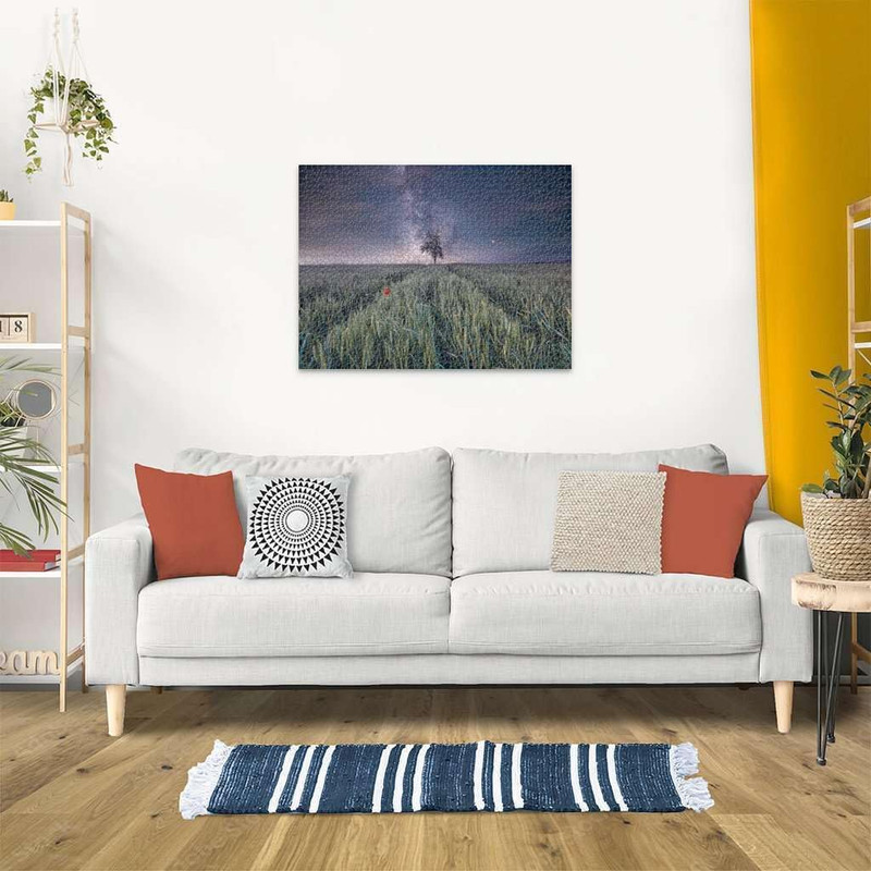 پازل 1500 تکه راونزبرگر مدل Night Sky Over the Cornfield کد 12000799