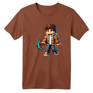 تی شرت آستین کوتاه بچگانه مدل ماینکرفت کد 2