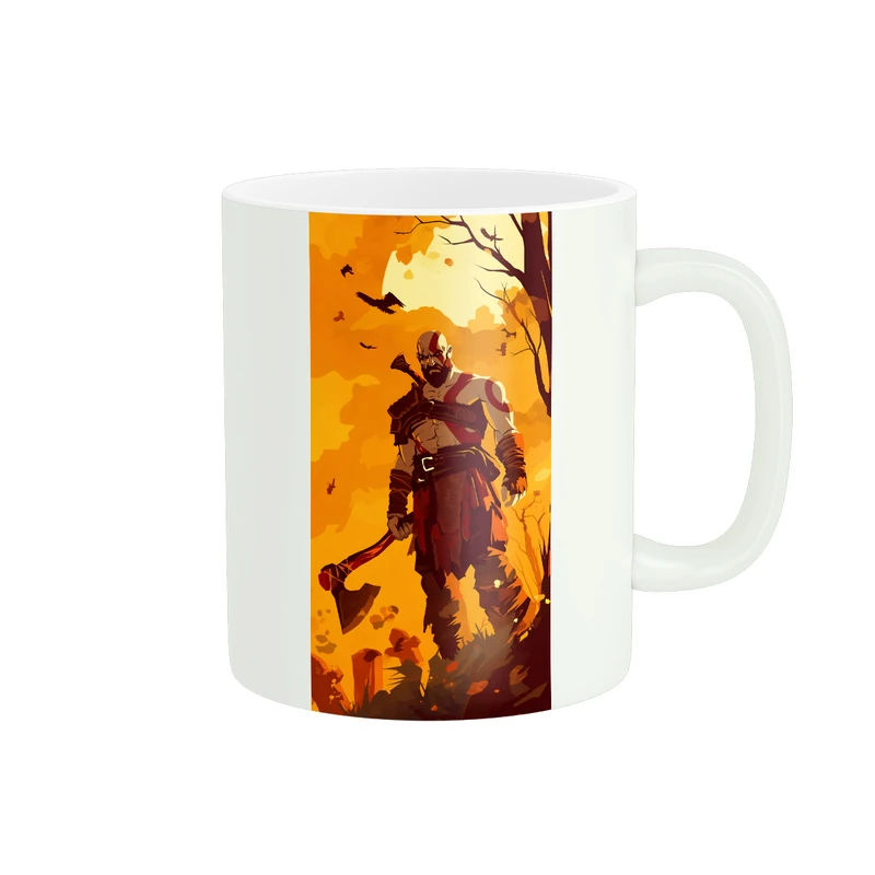 ماگ پاد آفرین طرح گیمینگ مدل گاد اف وار God of War کد 233