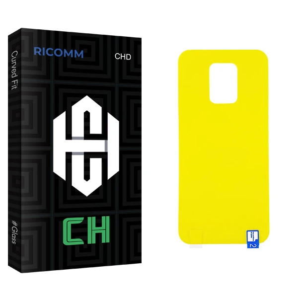 محافظ پشت گوشی ریکام مدل CH glass مناسب برای گوشی موبایل شیائومی Redmi Note 9s