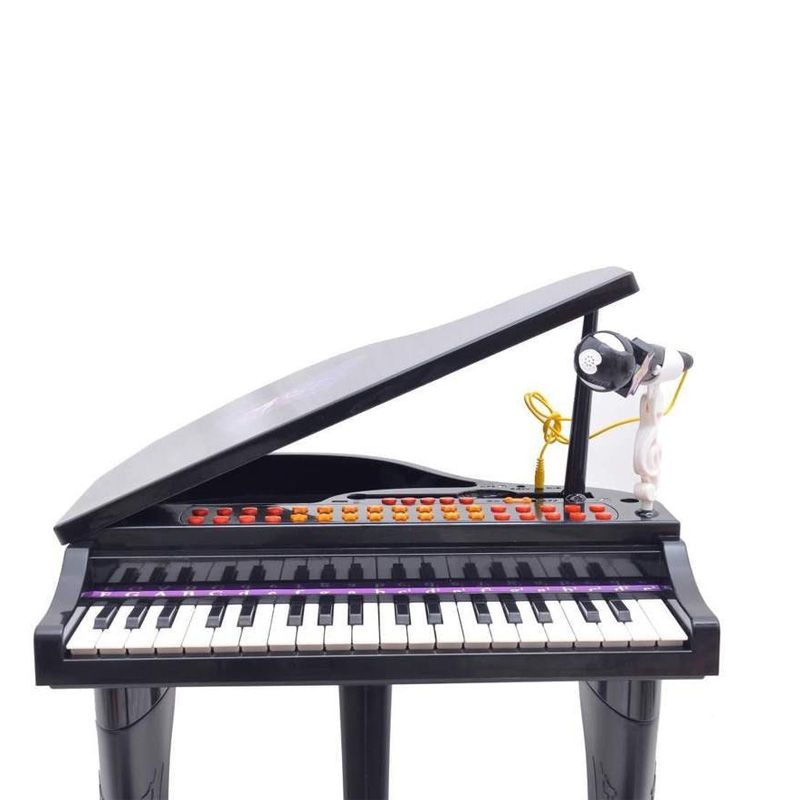 اسباب بازی موزیکال مدل پیانو پایه دار و میکروفون کد 88022 -  - 18