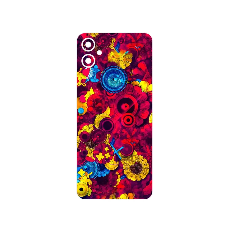 برچسب پوششی ماهوت مدل Vector Flower Garden Digital Art مناسب برای گوشی موبایل سامسونگ Galaxy A05