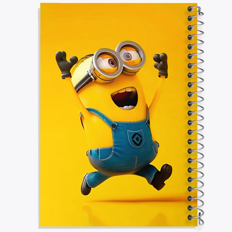 دفتر لیست خرید 50 برگ خندالو طرح مینیون ها (Minions) کد F5912