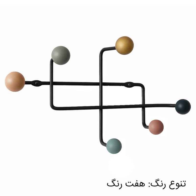 آویز لباس مدل مینیمال چوبی