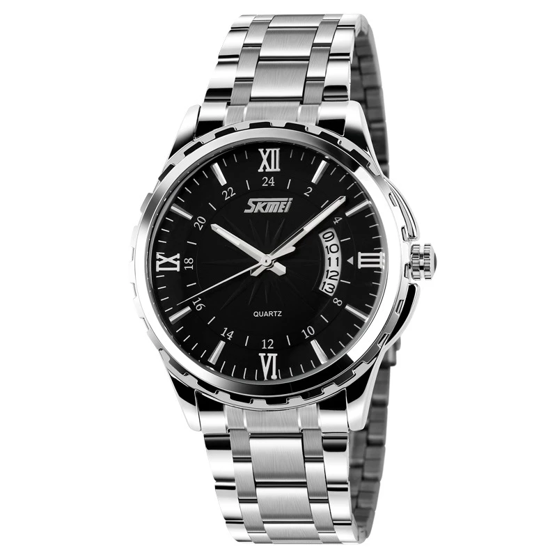 ساعت مچی عقربه‌ای مردانه اسکمی مدل 9069SLBL