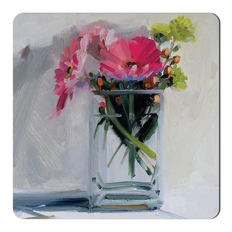 مگنت طرح نقاشی گل و گلدان کد wmg2563