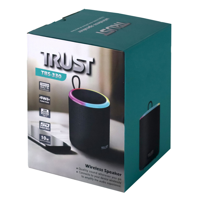 اسپیکر بلوتوثی قابل حمل تراست مدل TBS-330