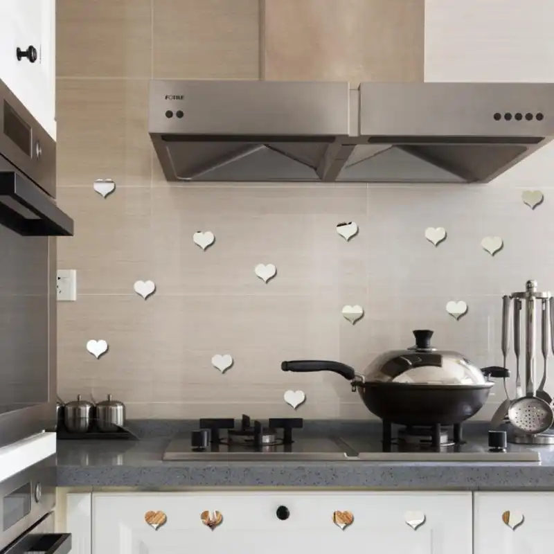 آینه اِلِنسی مدل قلب بسته 50 عددی