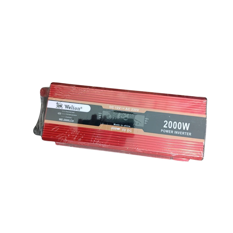 اینورتر خورشیدی ولیون مدل WE-2000LCD ظرفیت ۲۰۰۰ وات