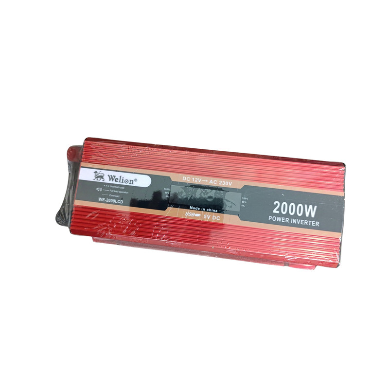 اینورتر خورشیدی ولیون مدل WE-2000LCD ظرفیت ۲۰۰۰ وات