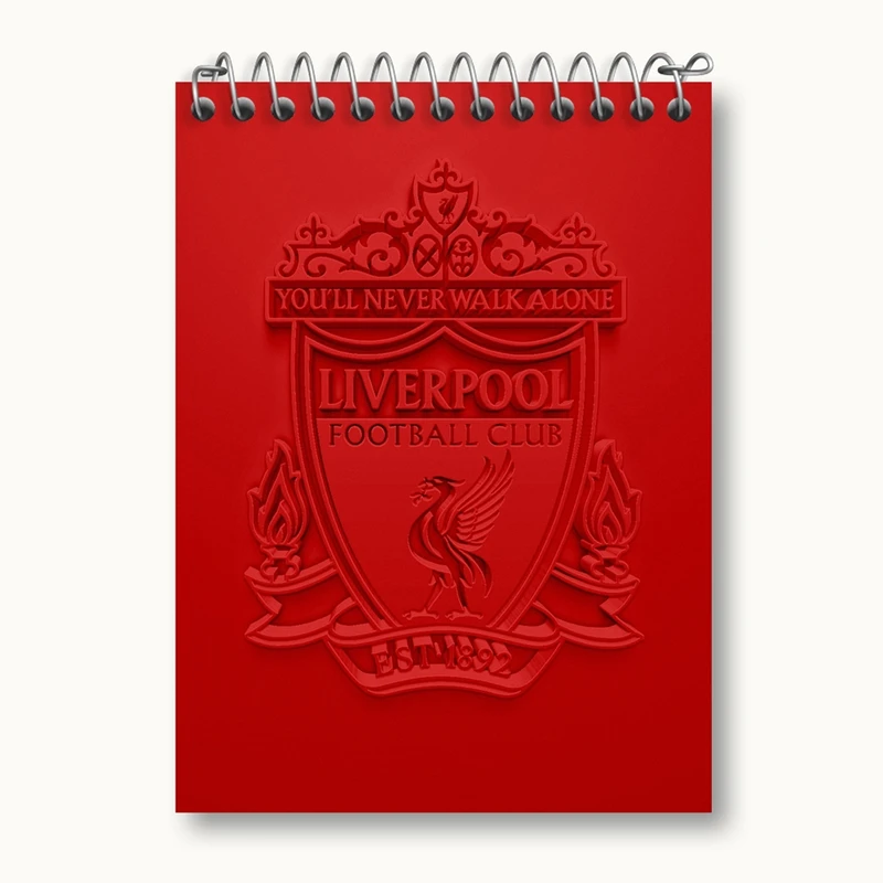 دفتر یادداشت 50 برگ خندالو مدل باشگاه لیورپول کد 26975