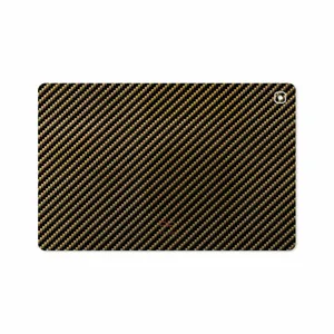 MAHOOT Glossy-Brown-Fiber Cover Sticker for Samsung Galaxy Tab S5e 10.5 2019 T720
