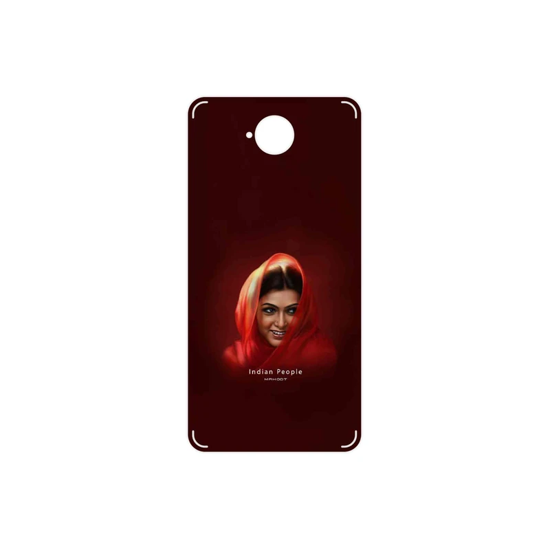 برچسب پوششی ماهوت مدل Portrait of an Indian Woman مناسب برای گوشی موبایل مایکروسافت Lumia 650