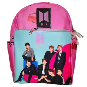کوله پشتی بچگانه مدل گروه BTS