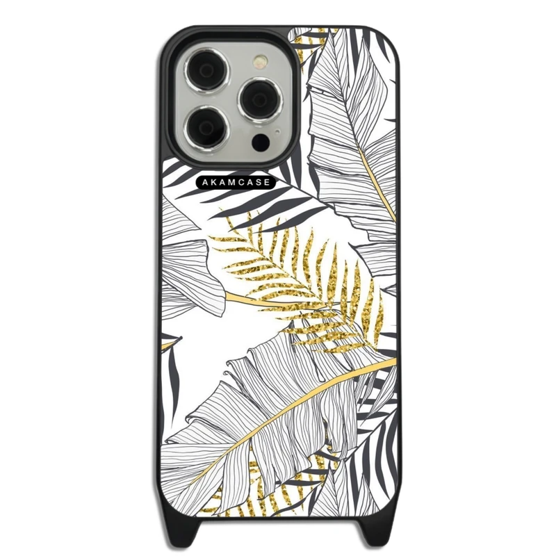 کاور آکام مدل AMCWLA15PROMAX-LEAVES5 مناسب برای گوشی موبایل اپل iPhone 15 Pro Max