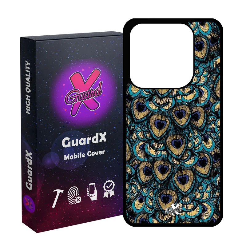 کاور گارد ایکس طرح Peacock مدل 10092 مناسب برای گوشی موبایل شیائومی Redmi Note 14 4G