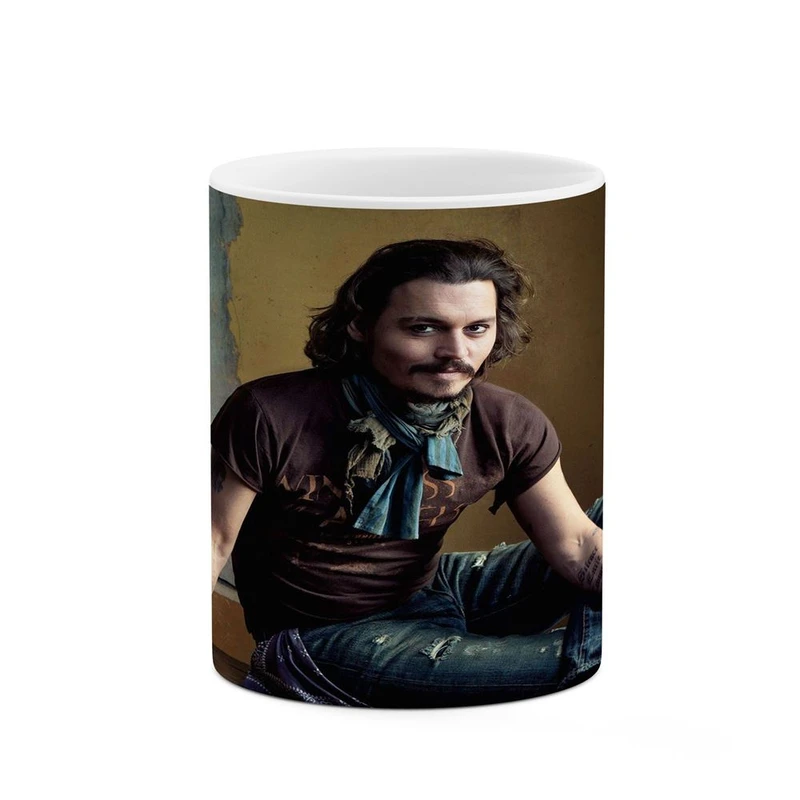 ماگ کاکتی طرح جانی دپ Johnny Depp مدل mgh26497