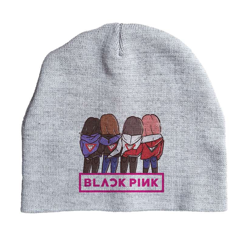 کلاه بافتنی مدل Black Pink 001
