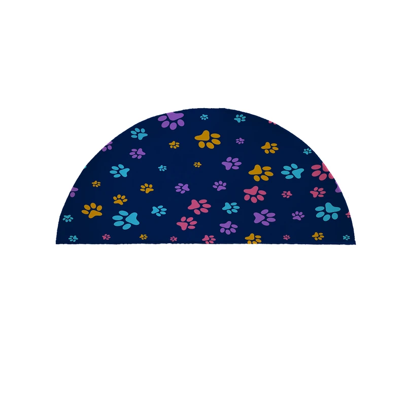 پادری مدل نیم دایره طرح پنجه کد 8450 سایز 90×45 سانتی متر