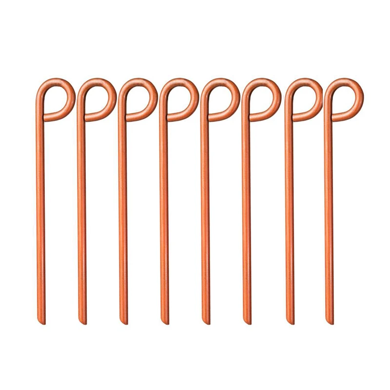میخ چادر دراگا کمپ مدل Tent peg 01 بسته 8 عددی