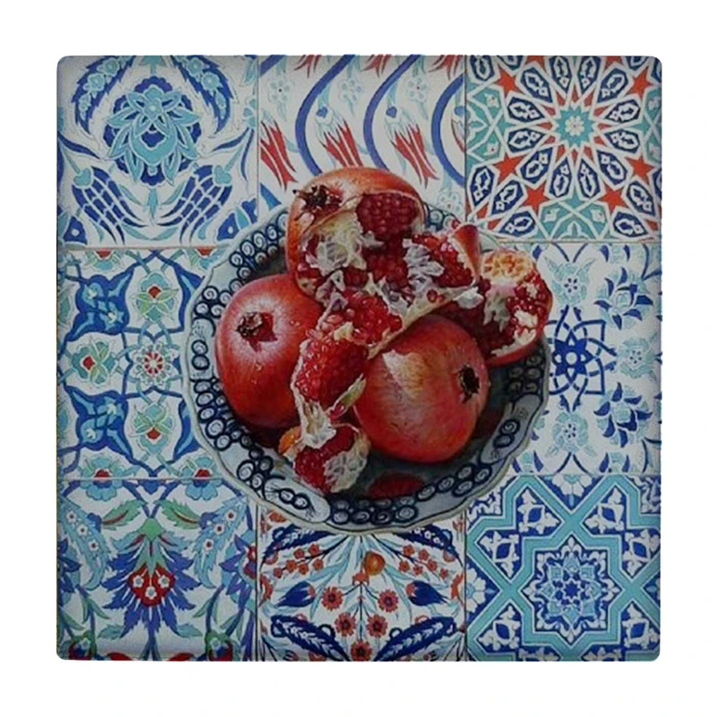 زیر لیوانی طرح انارها کد    3401622_863