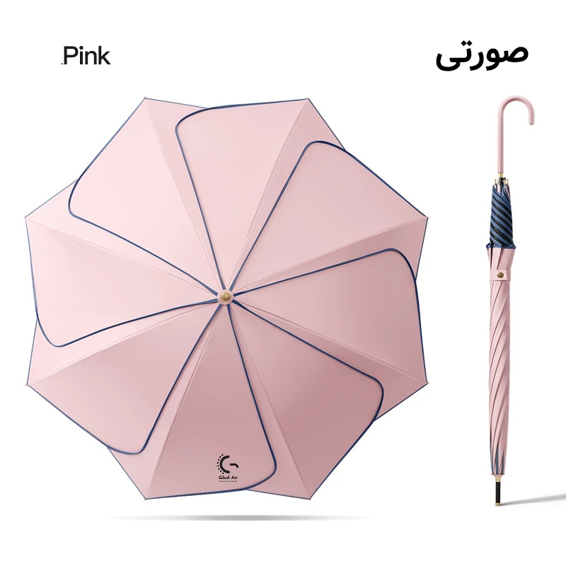 عکس شماره 11 : چتر 8 پره گلد ایر مدل petal قطر 100 سانتی-متر