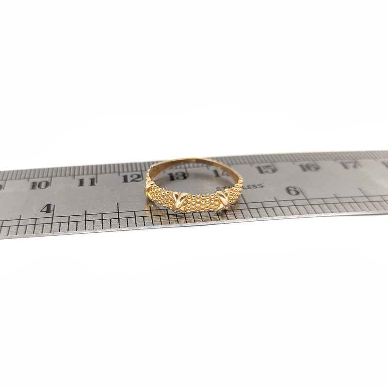 انگشتر طلا 18 عیار زنانه طلا و جواهرسازی افرا مدل مینیمال کد 159