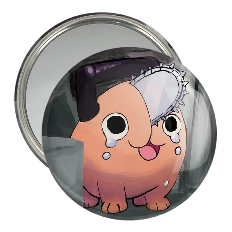 آینه جیبی خندالو مدل پوچیتا انیمه مرد اره ای کد 23202