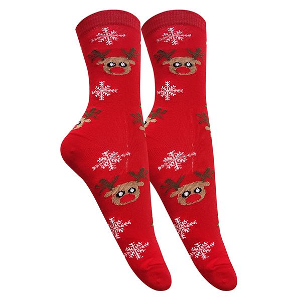 جوراب ساق بلند زنانه تن پوش هنگامه مدل گوزن کد RE77 -  - 1