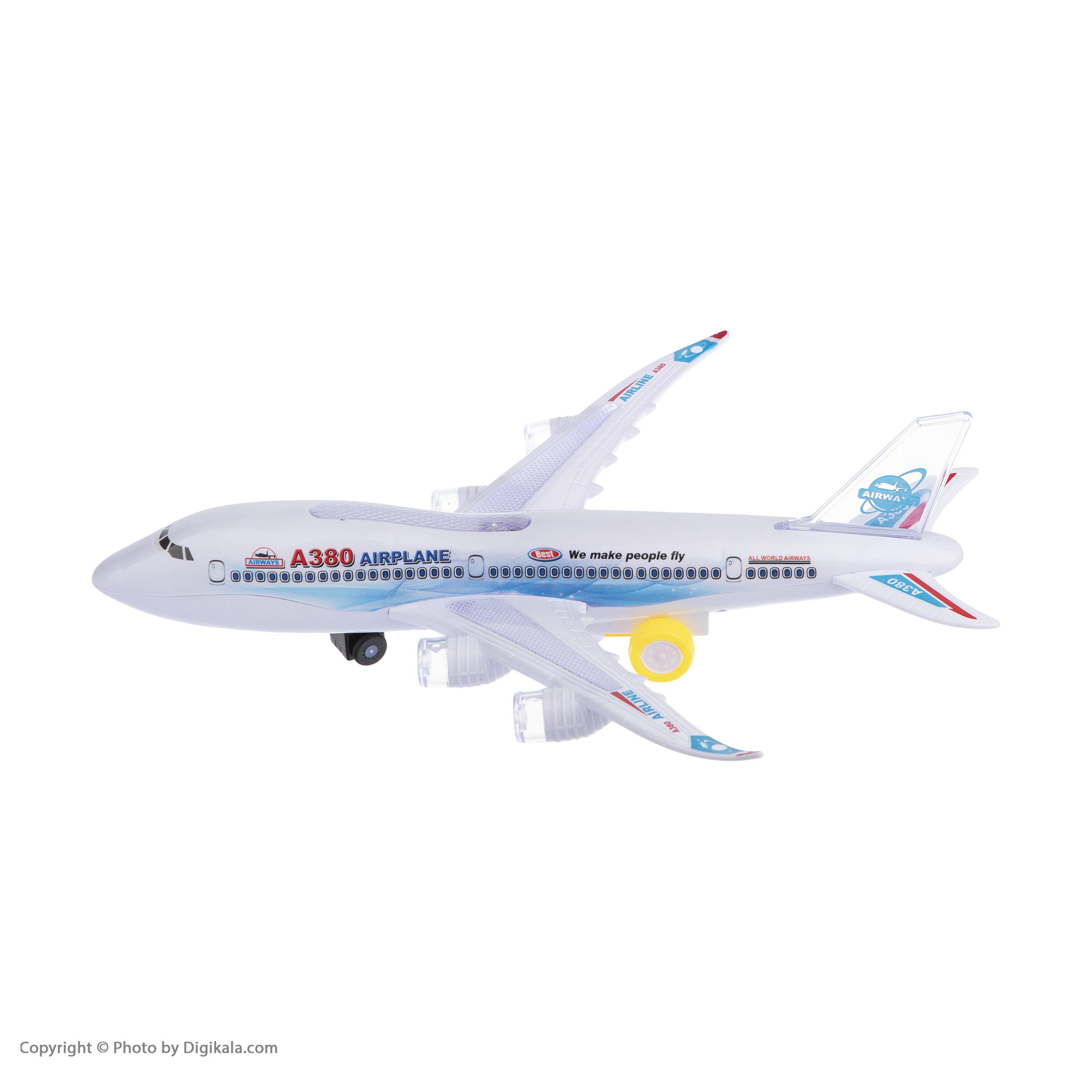 هواپیما بازی مدل A380 کد 1 هواپیما بازی مدل A380 کد 1