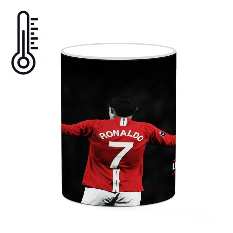ماگ حرارتی کاکتی طرح Ronaldo رونالدو مدل mgh43213