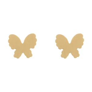 گوشواره طلا 18 عیار زنانه الن نار مدل 0942