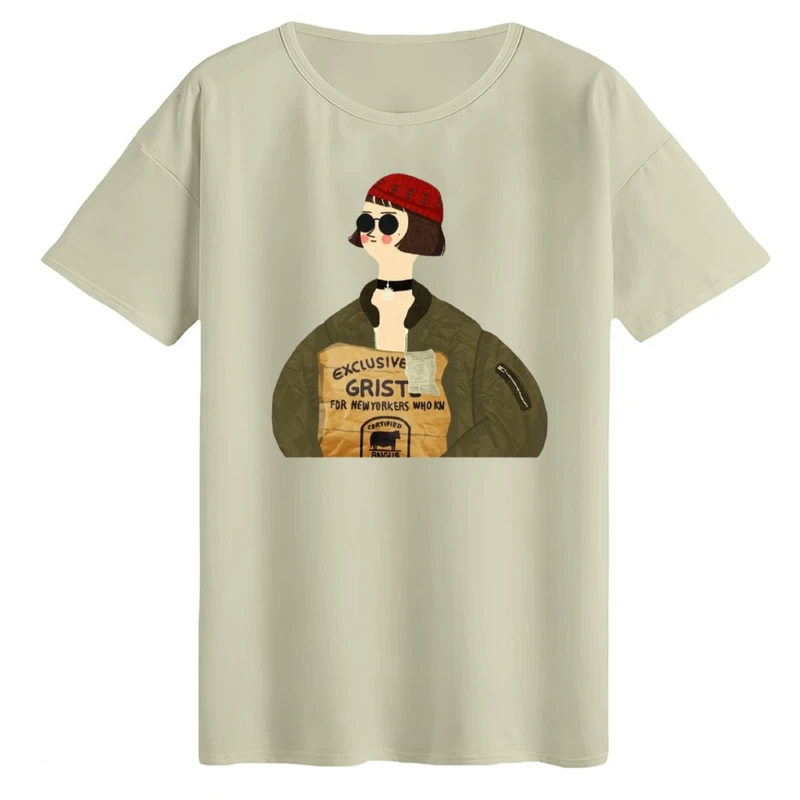 تی‌شرت لانگ آستین کوتاه زنانه مدل ماتیلدا