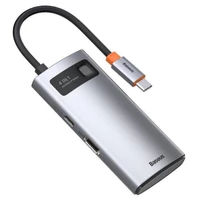 هاب 4 پورت USB-C باسئوس مدل Metal Gleam Series