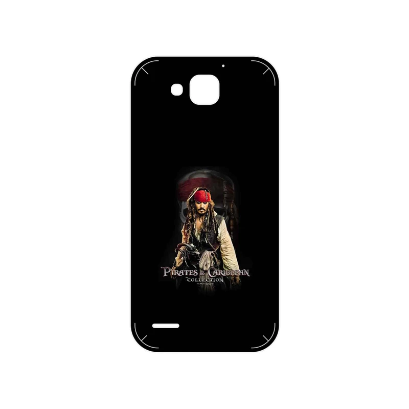 برچسب پوششی ماهوت مدل PIRATES OF THE CARIBBEAN مناسب برای گوشی موبایل آنر 3X G750