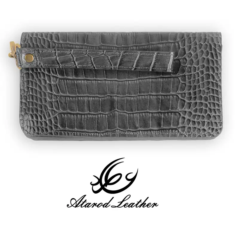 کیف پول چرم عطارد مدل چرم طبیعی کد DPR19