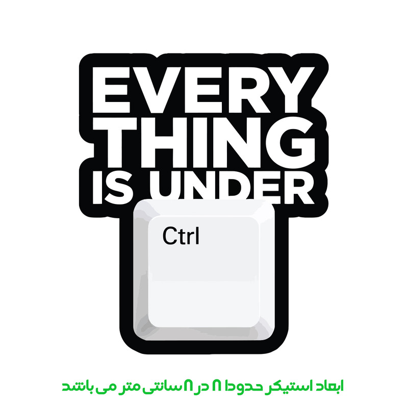 برچسب لپ تاپ پویا مارکت طرح کنترل کد 3226